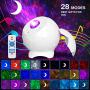 Fezax Star Night Light Projector, Romantic Starry Light with Bluetooth Speaker and Sound Activated, Nebula Galaxy Light Projector, 28 Lighting Effects for Bedroom, Home, Theatre, Room Decor, Party