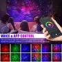 Star Projector, Galaxy Projector with LED Nebula Cloud, Star Night Light Projector with Alexa & Google Assistant & Remote Control, Moon Lamp Sky Light Projector for Kids, Bedroom, Party, Christmas