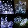 Govee 6 Pack Cool White Fairy String Lights Battery Operated, 3.3ft with 20 LEDs Waterproof Flexible Copper Wire Light for Christmas DIY Decoration Costume Bedroom Patio Parties Wedding Festivals