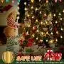 Star String Lights 20 Ft 40 LED Christmas Star Fairy Lights Battery Operated Indoor Outdoor Decorative Lights for Bedroom Christmas Birthday Halloween Garden Ramadan(Warm White)