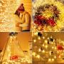 LED Christmas String Lights - Novtech 328FT 500LEDs Long Twinkle Fairy Lights Indoor Outdoor Xmas Decorative Lights - Plug in Decoration Lights for Christmas Tree Room Porch Valentine Day - Warm White
