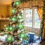 Bcga 4 Packs Firework Lights Copper Wire LED Lights, 8 Modes Dimmable String Fairy Lights with Remote Control, Waterproof Hanging Starburst Lights for Parties,Home,Christmas Outdoor Decoration, Green