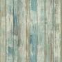 RoomMates Blue Distressed Wood Peel and Stick Wallpaper | Removable Wallpaper | Self Adhesive Wallpaper | RMK9052WP