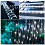 Oak Leaf Outdoor Solar String Lights, 41 Feet Solar Rope Lights 100LED Outdoor Lighting Rope, Waterproof Copper Wire Tube Lights with Solar Panel for Outdoor Indoor Home Garden Patio Parties