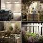 Claoner Solar Motion Sensor Lights, 140 LED/3 Modes Wireless Solar Lights Outdoor IP65 Waterproof Security Solar Wall Lights, 2400 Lumens for Front Door, Deck, Garden, Yard, Garage-4 Packs Claoner Solar Motion Sensor Lights, 140 LED/3 Modes Wireless Solar Lights Outdoor IP65 Waterproof Security Solar Wall Lights, 2400 Lumens for Front Door, Deck, Garden, Yard, Garage-4 Packs