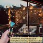 Palawell 100FT Dimmer Switch Lights Timer Waterproof Outdoor Wireless Remote Control Kit, 350W LED Dimmer for Dimmable LED String Bulbs