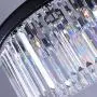 Modern Crystal Chandelier Pendant Ceiling Lamp Crystal Lighting Fixture for Dining Room, Living Room (5 Lights)