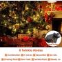 Extra-Long 147FT 400 LED Christmas String Lights Outdoor/Indoor, 8 Lighting Modes Warm White Christmas Tree Lights, Waterproof Clear Wire Decorative Lights for Wedding Party Patio Garden