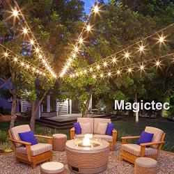 Solar String Lights, Magictec LED S14 Solar String Light Outdoor Waterproof Lighting Decoration Energy Saving Hanging Decor for Garden, Balcony, Porch, Backyard or Camp Tent 27 ft