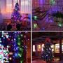 105FT 300LED Christmas Lights Outdoor Indoor, 8 Modes Christmas Lights - UL Certified - Outdoor Indoor Fairy Lights Christmas Tree, Patio, Garden, Party, Wedding, Holiday (4 Sets CONNECTABLE) Colore