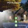 Solar Security Lights Outdoor208 LED,270° Wide Angle Lighting Solar Motion Sensor Lights Outdoor,IP65 Waterproof Wireless Solar Flood Lights with 3 lighting Modes,for Garden Fence Patio Garage(2 pack)