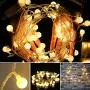 Led String Lights, 59ft 100 Leds Globe String Lights Plug in Waterproof Extendable Fairy Lights with 8 Mode Remote Control Decoration for Indoor Outdoor Wedding Birthday Party, Warm White Led String Lights, 59ft 100 Leds Globe String Lights Plug in Waterproof Extendable Fairy Lights with 8 Mode Remote Control Decoration for Indoor Outdoor Wedding Birthday Party, Warm White