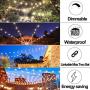 Patio String Lights Led Waterproof - IELECMG 32.8FT 32 Bulbs(2 Spare) G40 Globe String Lights -Led String Lights Outdoor Dimmable Decorative Lighting Remote Control for Garden Wedding Christmas Party
