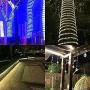 Tangkula 100 FT Cold White LED Rope Lights, Waterproof & Cuttable LED Strip Rope Lights, Ideal for Indoor/Outdoor Use, Background Decorative Lighting, Christmas Decorative,Trees, Eaves Decorations