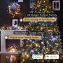 Twinkly - TWS400GOP Gold Edition 400 Amber and White LED String Lights - App-Controlled LED Christmas Lights with Green Cable (105ft) - IoT Enabled - Indoor/Outdoor Party Decorations