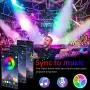 Led Strip Lights 32.8ft 1 roll ROYALPALM APP Control RGB 5050 LED Lights with Music Sync 40 Keys Remote Control for Home Living Room Bedroom Kitchen Party Decoration Led Strip Lights 32.8ft 1 roll ROYALPALM APP Control RGB 5050 LED Lights with Music Sync 40 Keys Remote Control for Home Living Room Bedroom Kitchen Party Decoration