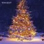 Koopower [ 2 Pack ] 50 LED Outdoor [Timer] Battery Fairy Lights on 5M String Cable - (8 Modes, 120 Hours of Lighting, Warm White)