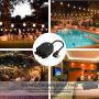 Outdoor Smart Outlet Plug WiFi Smart Socket with 3 Wireless Waterproof Individual Remote Control Switches & Timer by Smartphone, Compatible with Alexa, Google Home TONBUX