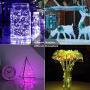 Koopower 100 Led 32Ft Fairy Lights Battery Operated Muticolor Changing String Lights RGB Waterproof Firefly Lights for Bedroom, Garden, Easter, Christmas Decoration( Remote and Timer)