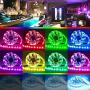 UMORNING Smart LED Strip Lights Multicolor WiFi Light Strips, Work with Alexa, Google Home, App Remote Control, 16 Million RGB Color, Music Sync, for Bedroom Kitchen TV Party (16.4ft)