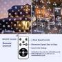 Christmas Snowflake Projector Lights Led Snowfall Show Outdoor Weatherproof Landscape Decorative Lighting for Xmas Holiday Party Wedding Garden Patio