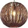 Bamboo Wicker Lighting Fixtures Modern Chandelier Rattan Shade Pendant Ceiling Light Fixtures for Hallway,Dining Room,Foyer,Laundry Room,Bathroom,Front Door
