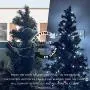 Oopswow 100 LED 39 FT Led String Lights, Plug in Fairy String Lights with Light Sensor and Timer, Extendable for Indoor, Outdoor, Wedding Party, Christmas Tree, New Year, Garden Decor,100L White
