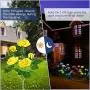 Solar Garden Lights Outdoor - Upgraded Realistic LED Solar Powered Rose Lights Flower Stake, Waterproof Solar Decorative Lights for Patio Pathway Courtyard Garden Lawn (Yellow) Solar Garden Lights Outdoor - Upgraded Realistic LED Solar Powered Rose Lights Flower Stake, Waterproof Solar Decorative Lights for Patio Pathway Courtyard Garden Lawn (Yellow)