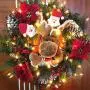 Christmas Lights with Timer & Indicator - Battery Operated String Lights Outdoor String Lights 200 LED String Lights Clear Mini Lights Set for Wedding Party Home Garden Wreath, Waterproof, Warm White