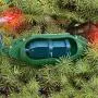 Twist and Seal Mini Holiday Light Cord Protector and Christmas Light Plug Cover - Green (10 pack)