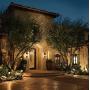Casa Marseille Outdoor Wall Light Fixture Bronze Scroll 21 1/2'' Hammered Glass for House Porch Patio - John Timberland