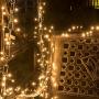 AWQ 500 LED 49ft Christmas Cluster Lights Christmas String Lights Decoration Lights for Christmas Home Garden Wedding Party Xmas Tree Bedroom Indoor Outdoor Decor
