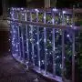 woohaha Solar Fairy String Lights Outdoor Waterproof, 2 Pack 33ft 100LED Solar Powered String Lights for Christmas Patio Home, Wedding, Party (100LED 2pcs, Cool White)