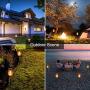 【Upgraded 12Pack Torches】Solar Lights Outdoor, 12LED Solar Torch Lights with Dancing Flickering Flames, Waterproof Landscape Decoration Flame Lights for Garden Pathway Yard-Auto On/Off Dusk to Dawn