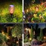 【Upgraded 8Pack Torches】Solar Lights Outdoor, 33LED Solar Torch Lights with Dancing Flickering Flames, Waterproof Landscape Decoration Flame Lights for Garden Pathway Yard-Auto On/Off Dusk to Dawn