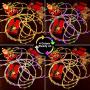 Ollny LED Rope Lights Color Changing 120 LED 23ft Tube Lights Waterproof Strip Lights connectable Twinkle Light Plug in Christmas rope Light with Remote 11 Modes Timer for Bedroom Indoor Patio Outdoor