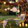 Elegear LED Christmas String Lights - 328ft 500 LEDs Long Strand Outdoor Indoor Xmas Decorative Twinkle Fairy Lights for Home Garden Porch Tree Wedding Party Valentines Day, Warm White, UL588 Approved