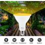 PAR38 Dusk to Dawn LED Bug Light Bulb are LED Outdoor Flood Light Bulbs with 10W or 100W Equivalent, 2000K, Dusk to Dawn LED Flood Light Bulbs Outdoor for Patio, Backyard, Front Door, Garage 2 Pack