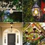 Sunco Lighting 6 Pack B11 LED Candelabra Bulb, Dusk-to-Dawn, 5W=40W, 3000K Warm White, 450 LM, E12 Base, Outdoor Decorative Light for Sconces - UL