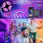 Arzerlize Led Strip Lights 32.8Ft, Bluetooth Led Lights for Bedroom, 300 RGB LEDs 16 Million Color Changing Room Lights with Remote, Smart Rope Lights Music Sync Scheduled On/Off Waterproof