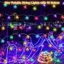 Star String Lights LINGSFIRE Twinkling Fairy Lights 23ft 50 LED Twinkle Star Lights with Remote USB Powered Hanging String Lights Indoor Outdoor for Bedroom Kids Room Patio Tent Christmas Party