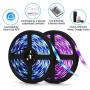 SOLMORE Smart WiFi LED Strip Lights Works with Alexa, Google Home 32.8ft RGB 5050 ,16 Million Colors Phone App Controlled Music Light Strip for Home, Kitchen, TV, Party
