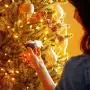 KOUQIYA 100 LED Battery Operated String Lights, 33FT Waterproof Christmas Outdoor String Lights with Timer 8 Modes for Christmas Tree Party Wedding Garden Thanksgiving Home Decoractive, Warm White