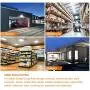 Gezee LED Garage Light, 60W E26 6500K 6000Lm Deformable Shop lamp with 4 Adjustable Panels, LED Ceiling Light for Garage, Warehouse, Workshop, Basement, Gym, Kitchen (1 PC) Gezee LED Garage Light, 60W E26 6500K 6000Lm Deformable Shop lamp with 4 Adjustable Panels, LED Ceiling Light for Garage, Warehouse, Workshop, Basement, Gym, Kitchen (1 PC)