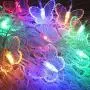 11.5 Ft LED Butterfly String Lights, B bangcool Valentines Day 96 Butterflies Lights Decor for Indoor/Outdoor/ Christmas/Birthday/Holiday/Valentine/Wedding Party