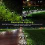 Solar Pathway Lights Outdoor, 6 Pack Metal Glass Solar Garden Lights LED Stainless Steel Bronze Decorative Landscape Lighting for Walkway, Driveway, Patio, Lawn, Yard Solar Pathway Lights Outdoor, 6 Pack Metal Glass Solar Garden Lights LED Stainless Steel Bronze Decorative Landscape Lighting for Walkway, Driveway, Patio, Lawn, Yard