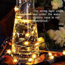 Easter LED String Lights Crab Sea Beach Theme 10ft 30 LEDs Battery Operated Copper Wire Night Light Waterproof Indoor Bedroom Children Girls Room Wall Décor Party Decorations