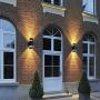 Ankita Waterproof Outdoor Up/Down Light, Black Modern Waterproof Porch Light for Hallway, Living Room, Bedroom, Garden Use Porch Light (E26 Bulbs)