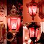 Y- STOP LED Flame Effect Fire Light Bulb, Upgraded 4 Modes Flickering Fire Christmas Decorations Lights, E26 Base Flame Bulb with Upside Down Effect (Red 2 Pack)