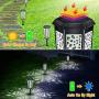 DBF Solar Lights, Upgraded Outdoor Solar Pathway Lights 2-in-1 Waterproof Solar Garden Lights with Dark Sensing, Solar Powered & Longer Working Time for Yard Patio Walkway Driveway Path Decor (6 Pack)